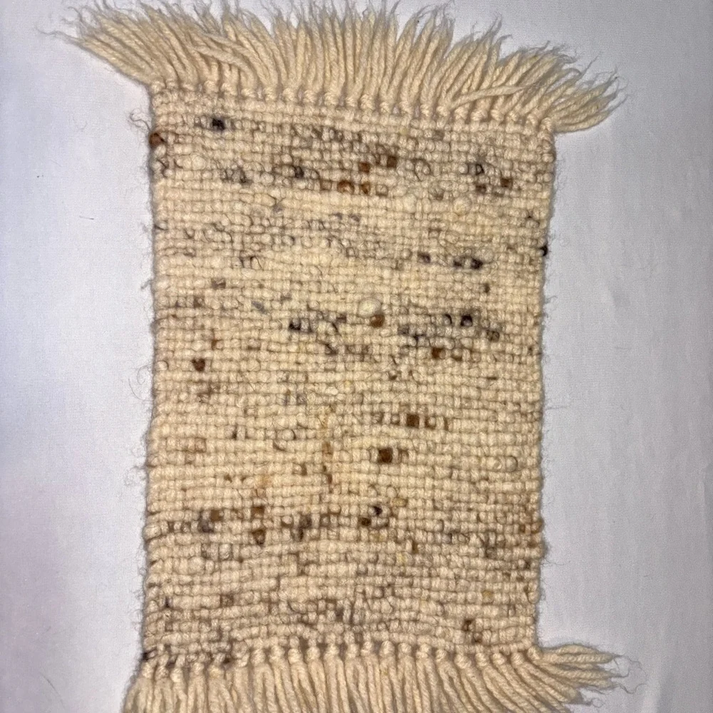 Vintage Alpaca Fiber Placemats One of a kind